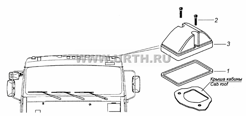 5425-3738002 Установка габаритных фонарей